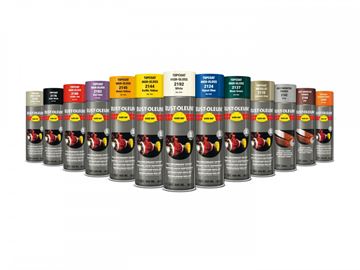 Rust-Oleum - Hard Hat - Spraymaling - RAL 5010 - Sikkerhedsfarve - Maskinfarve - 500 ml